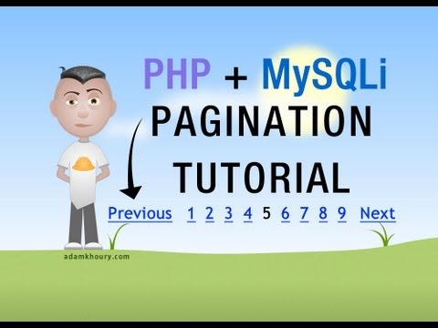 PHP Pagination Tutorial MySQLi Google Style Paged Results Programming