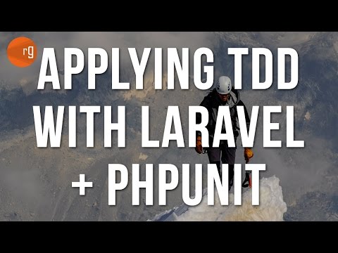 Applying TDD with Laravel and PHPUnit Part 1 - Tutorial