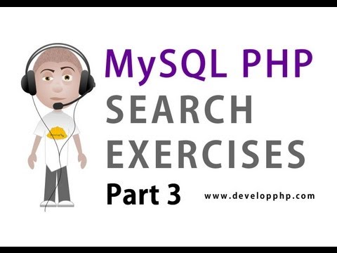3. MySQL PHP Search Programming : SQL LIKE Syntax UNION and AS Alias with Filters Tutorial