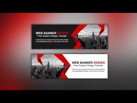 Web Banner AD Design Tutorial - Photoshop CC
