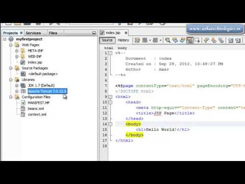Servlet Tutorials For Beginners  1  How to creating web application in netbeans