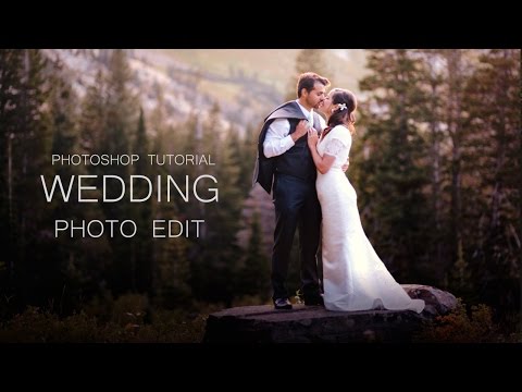 wedding photo editing | photoshop tutorial | Color adjustment