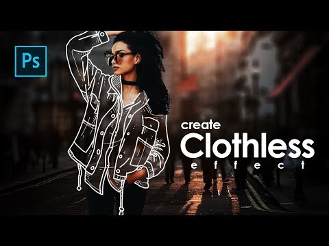How to Create Clothless Effect / Invisible Jacket in Photoshop - Photoshop Tutorials