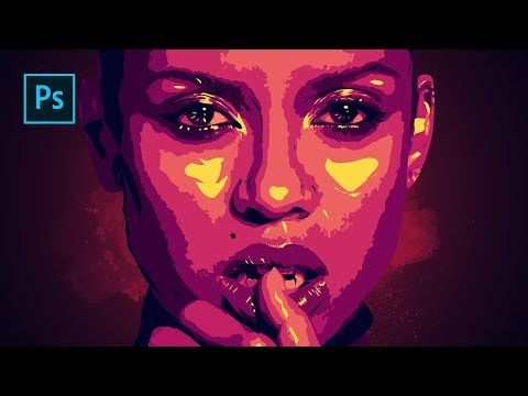 How to create Easy Abstract Vector Vexel - Photoshop Tutorials