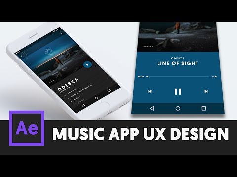Material Design UI Animation - After Effects Tutorial