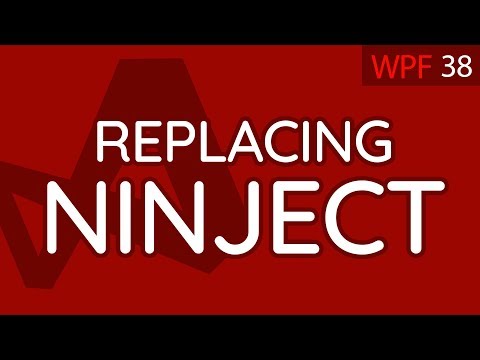 C# WPF UI Tutorials: 38 - Replacing NInject with .Net Core DI