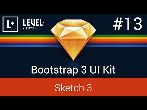 Sketch App Tutorials - #13 Bootstrap 3 UI Kit