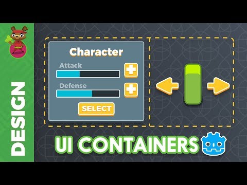 Introduction to UI Containers in Godot 3 (tutorial)