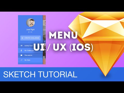 Sketch 3 Tutorial • Menu UI/UX (iOS) • Sketchapp Tutorial & Design Workflow