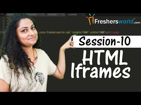 Learn UI/UX Development – Session 10 II HTML Iframes,HTML tutorials