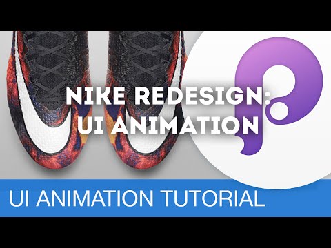 Nike Redesign: UI Animation • UI/UX Animations with Principle & Sketch (Tutorial)