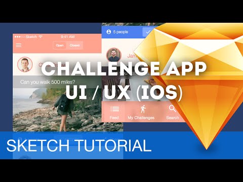 DevMountain Sketch 3 Tutorial • Challenge App UI/UX (iOS) • Sketchapp Tutorial & Design Workflow