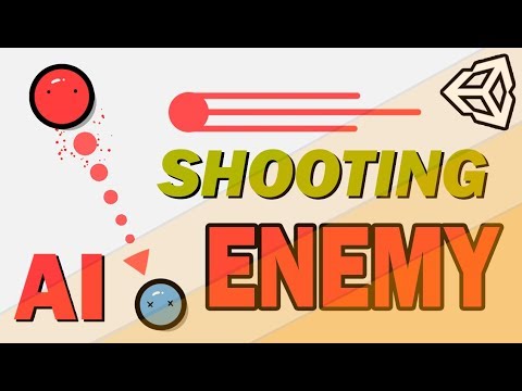 SHOOTING/FOLLOW/RETREAT ENEMY AI WITH UNITY AND C# - EASY TUTORIAL
