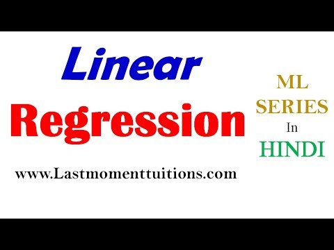 Linear Regression in Machine Learning in  Hindi | Machine Learning Tutorials | ML #4