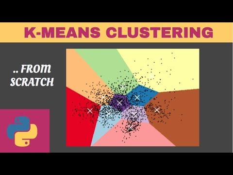 K-Means Tutorial - Machine Learning From Scratch With Python