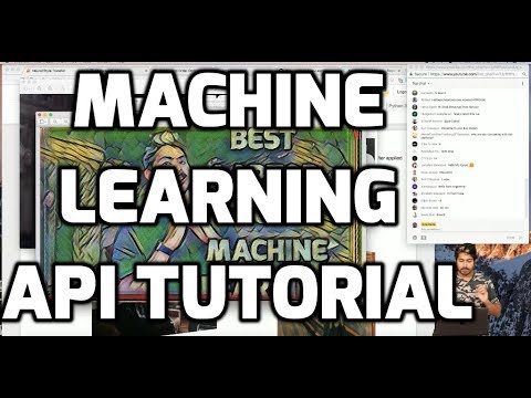 Machine Learning API Tutorial (LIVE)