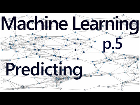 Regression forecasting and predicting - Practical Machine Learning Tutorial with Python p.5