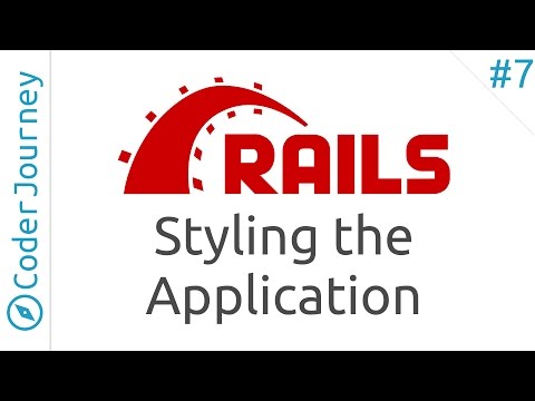Learn Ruby on Rails - Part 7 - Styling the Application