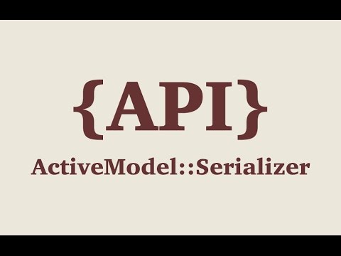 Episode #050 - Rails API - Active Model Serializers