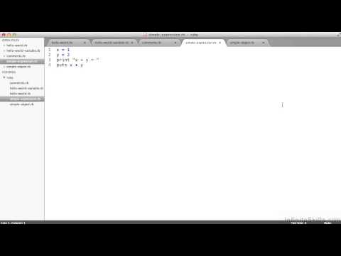 Ruby On Rails Tutorial | Brief Tour Of Ruby Syntax And How To Run Ruby Code