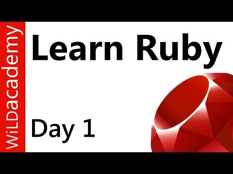 Ruby Programming - 1 - Install Ruby and Editor