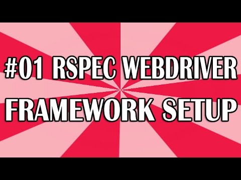 RSpec Tutorial 01 - Setup Ruby, Rspec and RubyMine