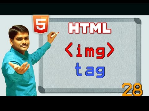 HTML video tutorial - 28 - html img tag