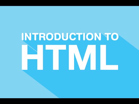 HTML Tutorial #1 - Introduction For Beginners (Using Sublime Text 3)