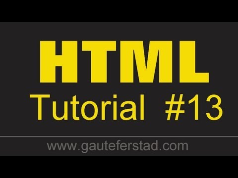 HTML Tutorial 13 Adding Pictures to your Website