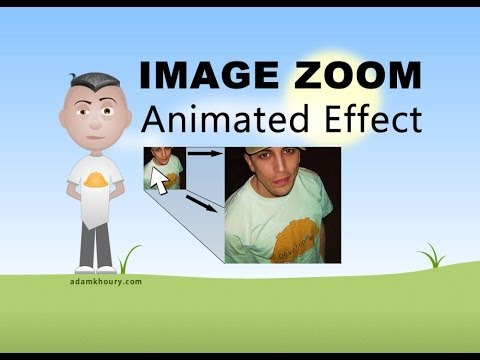 Image Zoom Effect Animation CSS3 HTML Tutorial