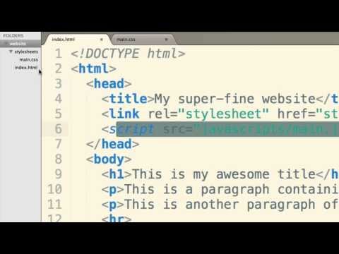 The absolute basics of HTML, CSS and JavaScript