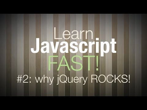 Javascript Tutorial - jQuery Tutorial for Beginners Pt 2