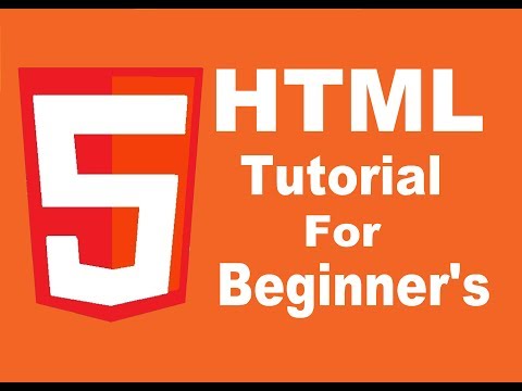 HTML Tutorial For Beginners