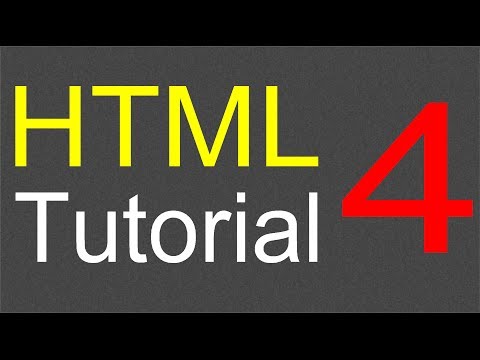 HTML Tutorial for Beginners - 04 - Creating a table
