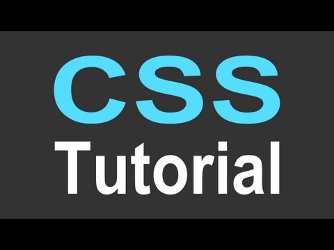 CSS Tutorial for Beginners - part 1 of 4 - Applying Styles