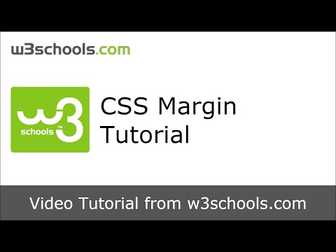 W3Schools CSS Margin Tutorial