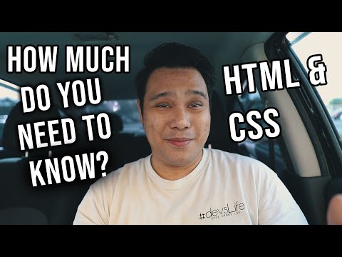 HTML & CSS - How Much Do You Really Need To Know? #devsLife