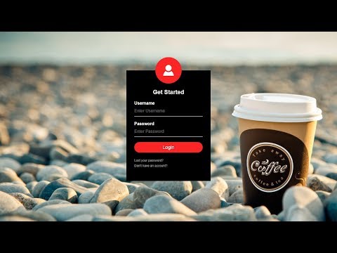 How To Create Login Form In HTML and CSS | Sign In Form Design