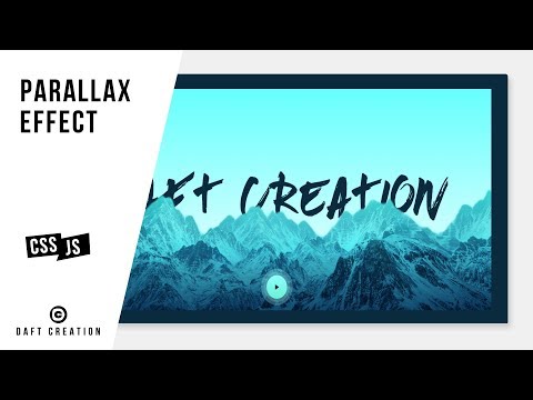 Parallax Effect | CSS - JavaScript Tutorial