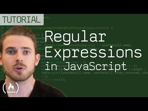 Regular Expressions (Regex) in JavaScript - tutorial