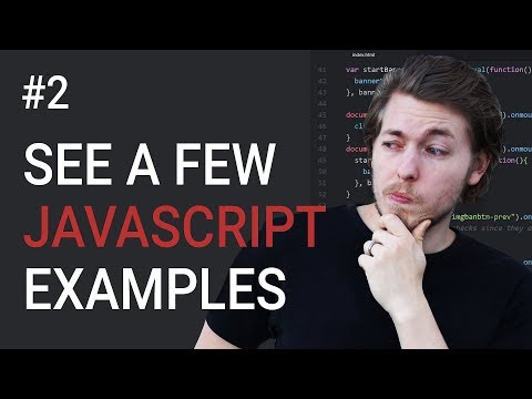 2: (UPDATED 2018 COURSE IN DESC!!!) See a Few JavasSript Examples | JavaScript Tutorial