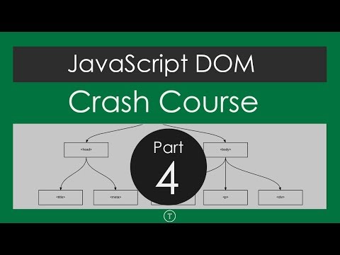 JavaScript DOM Crash Course - Part 4 [Final Project]