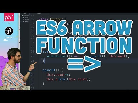 16.3: ES6 Arrow Function - Topics of JavaScript/ES6