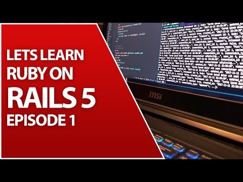 Ruby on Rails 5 Absolute Beginner Tutorial | Intro To Scaffold Crud
