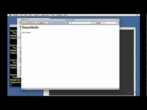 Ruby on Rails: How to render templates | lynda.com tutorial