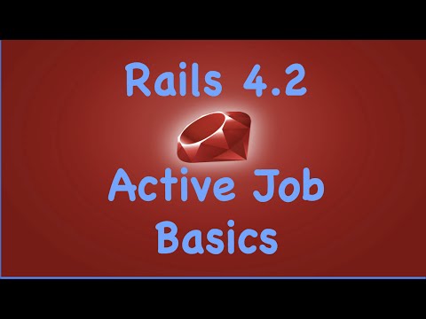Rails 4.2 Active Job Basics