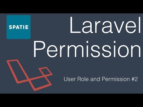 Spatie Laravel Permission Package Tutorial | User Role and Permission #2