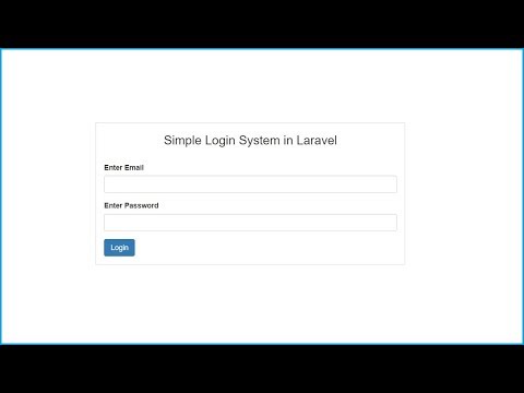 How to make Login System in Laravel