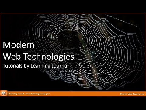 Modern Web Tutorials - Inaugural