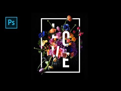 How to Create Beautiful Floral Typography Design in Photoshop - Photoshop Tutorials